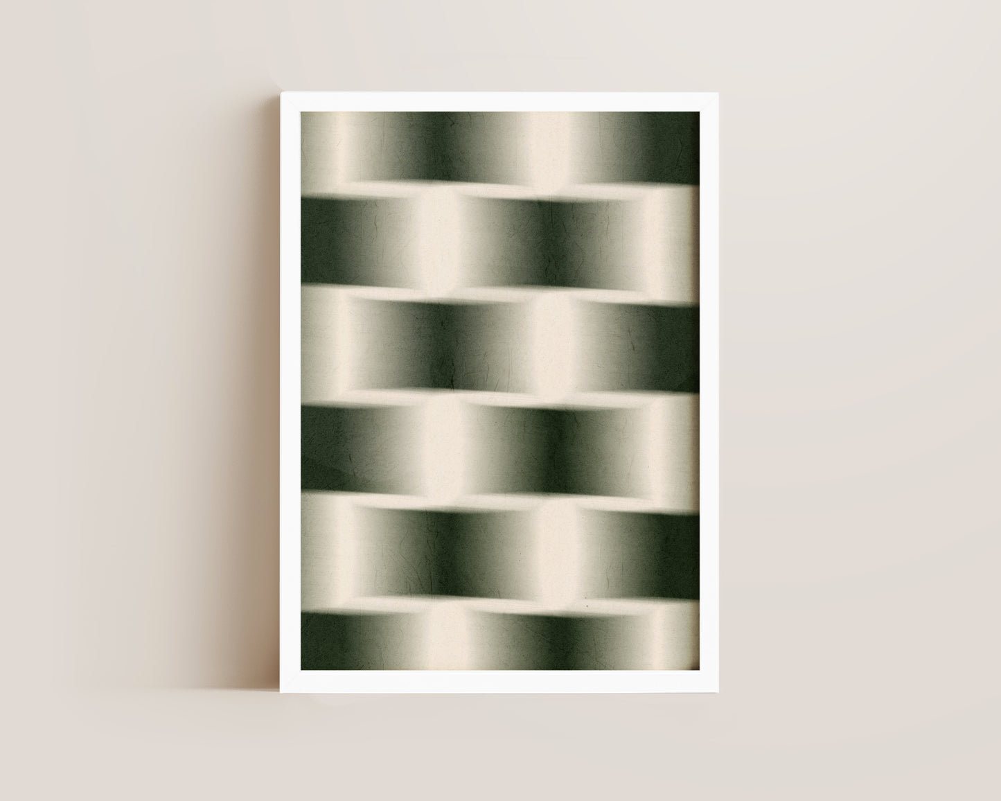 Green Chessboard Print