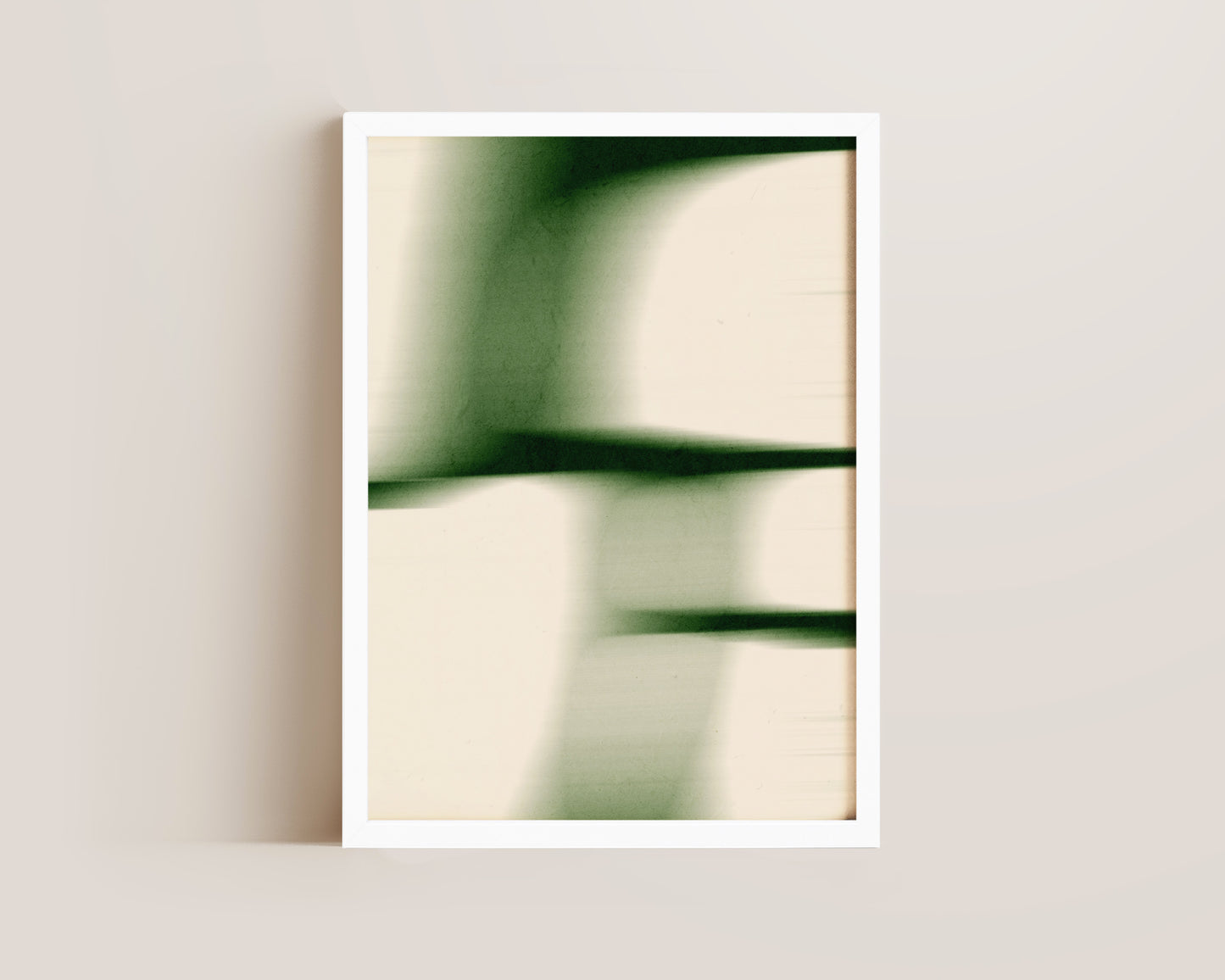 Green Blur No. 2 Print