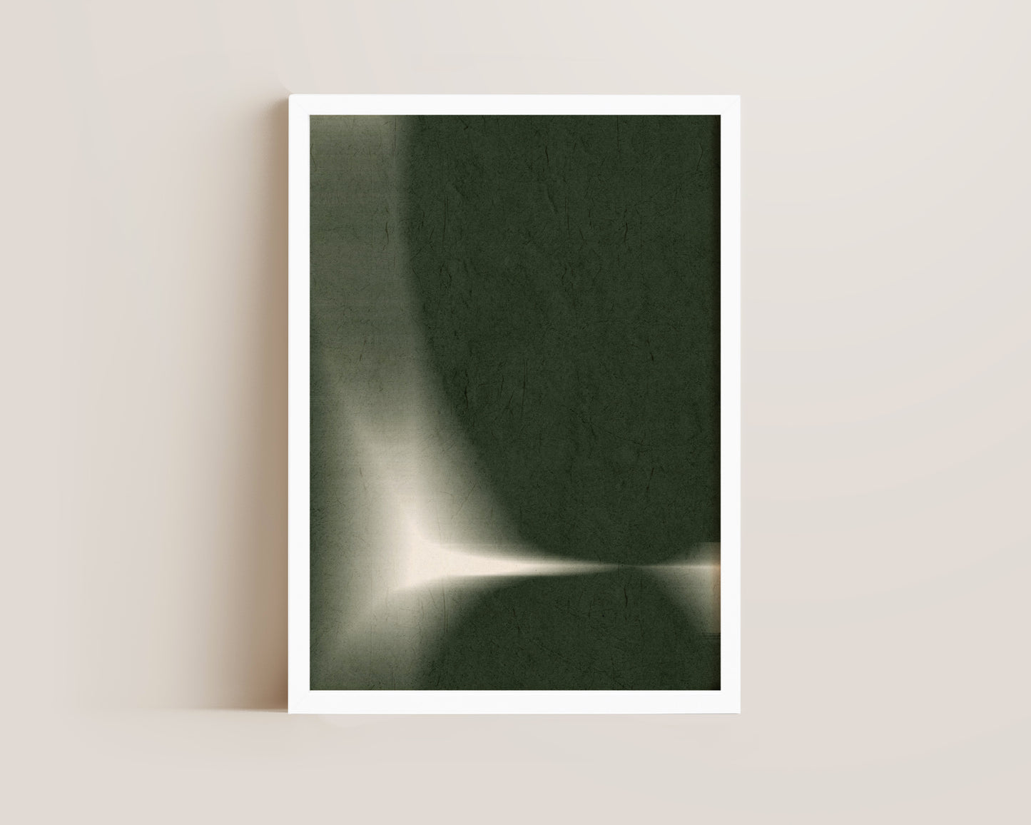 Green Blur Print