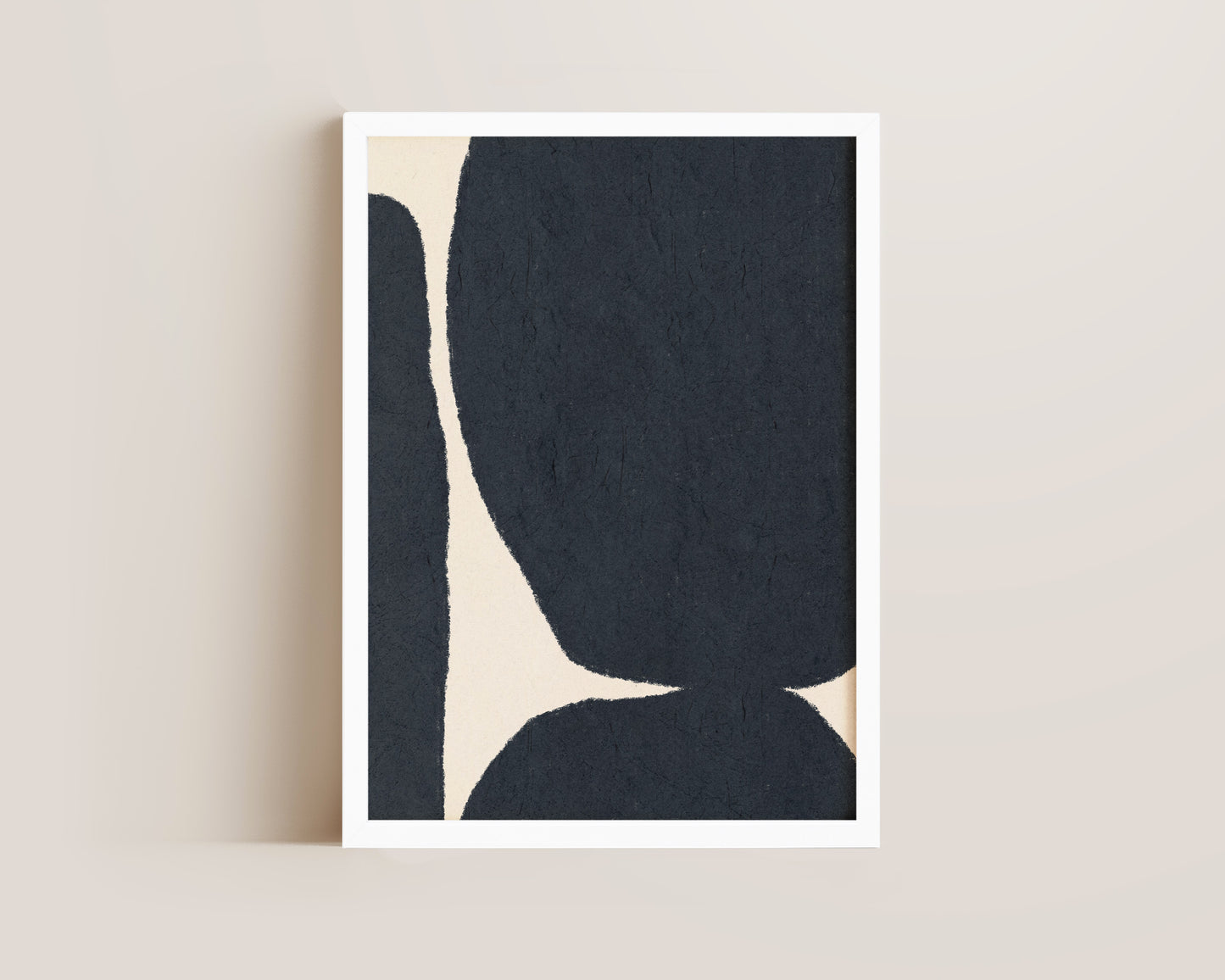 Blue Shapes Print