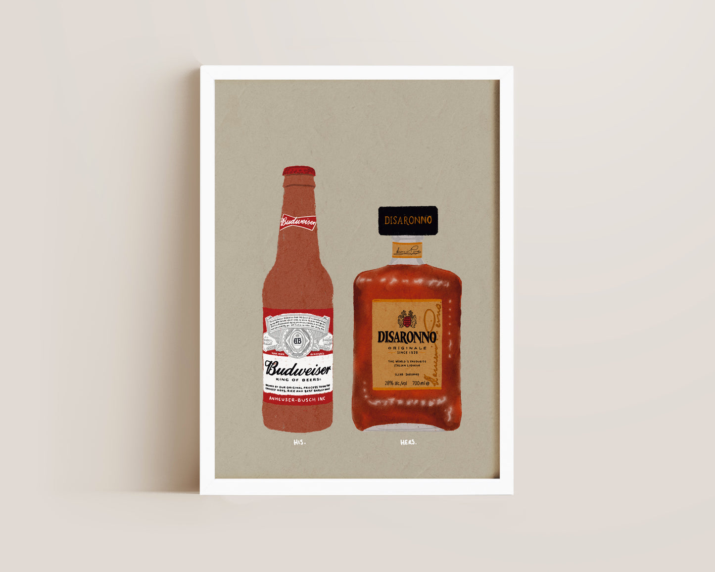 Budweiser & Disaronno Print