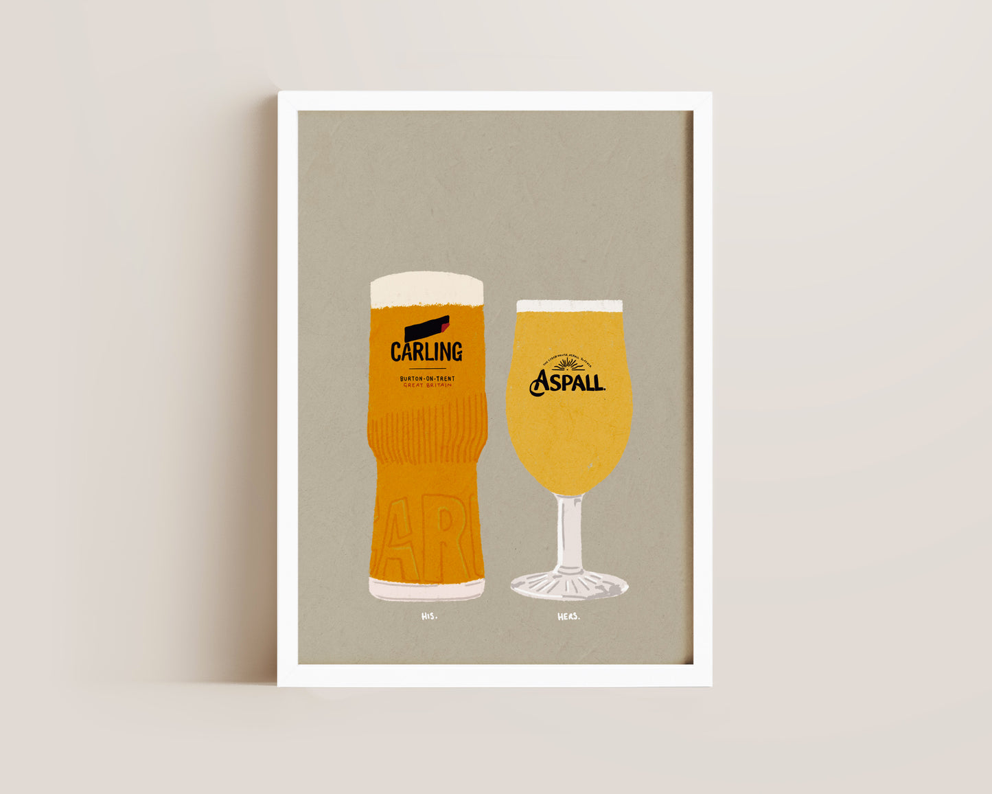 Carling & Aspall Print