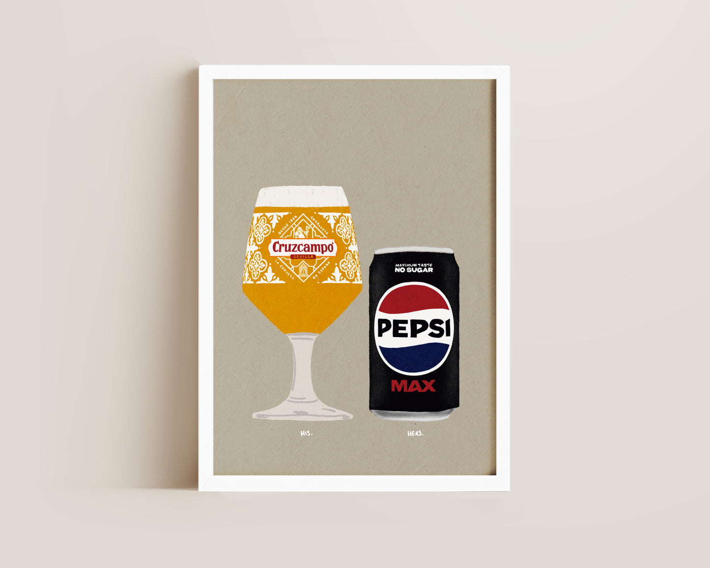 Cruzcampo & Pepsi Max Print