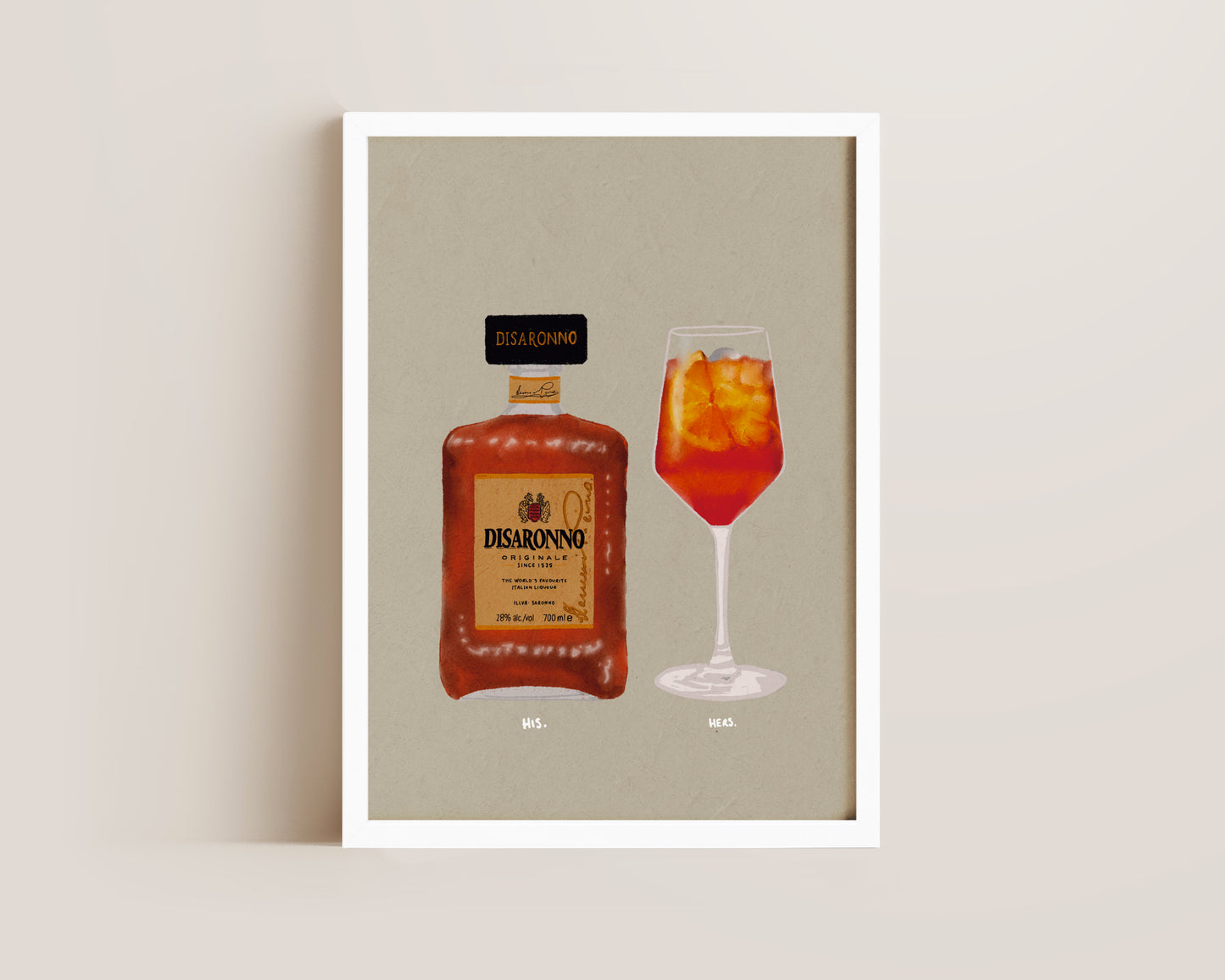 Disaronno & Aperol Spritz Print
