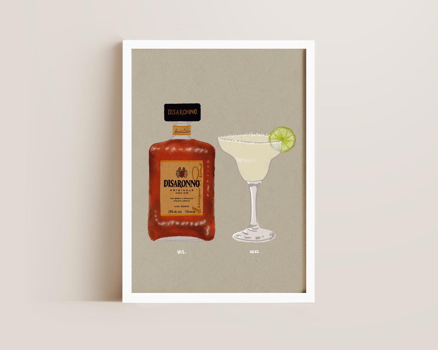 Disaronno & Margarita Print