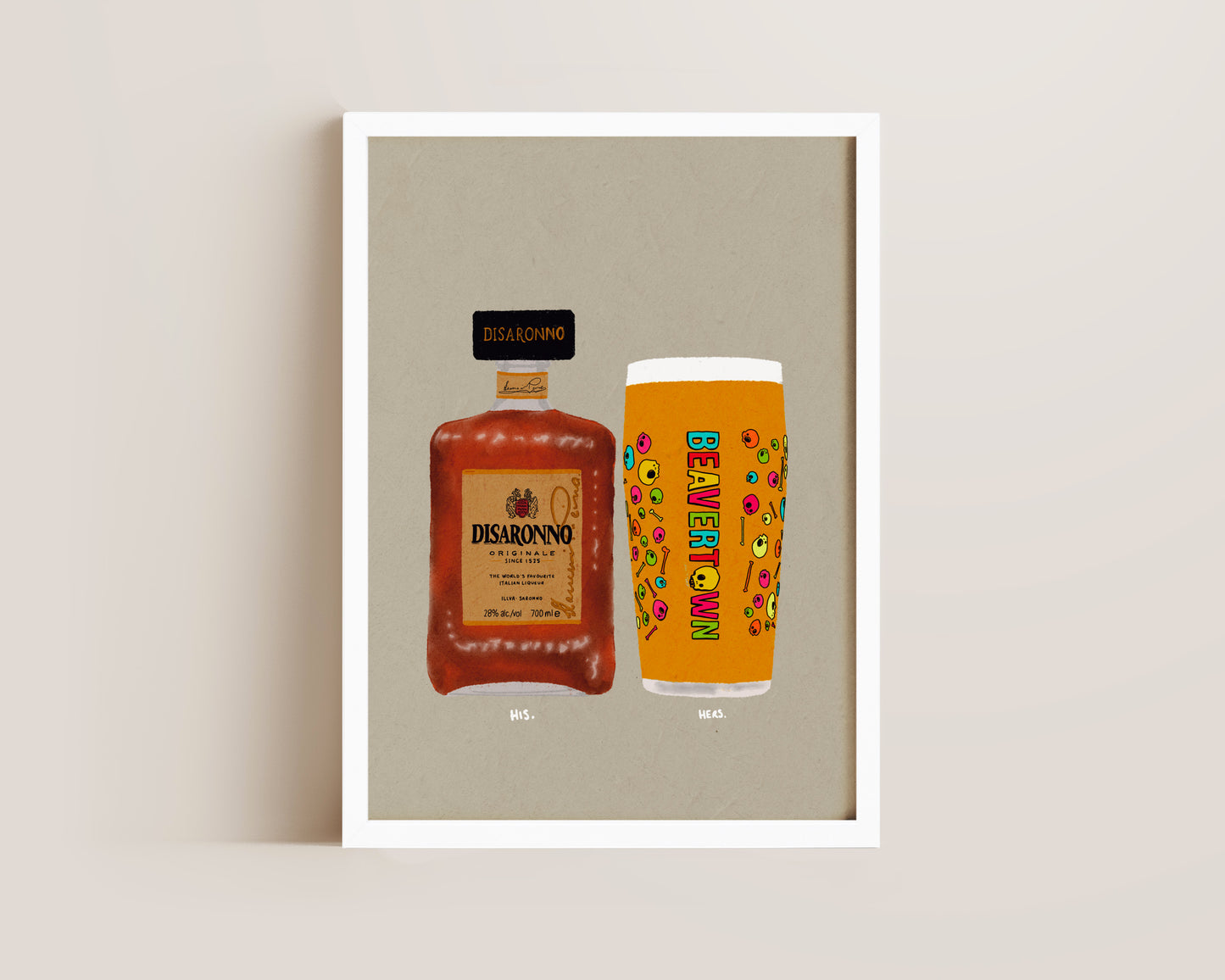 Disaronno & Neck Oil Print