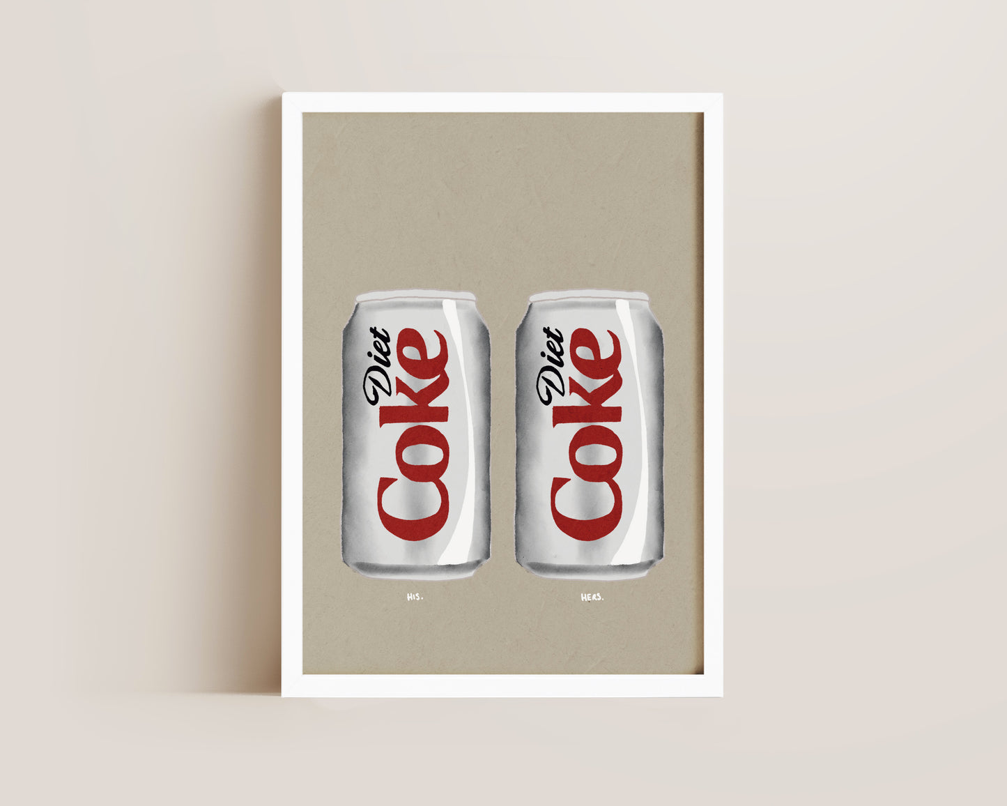Diet Coke & Diet Coke Print