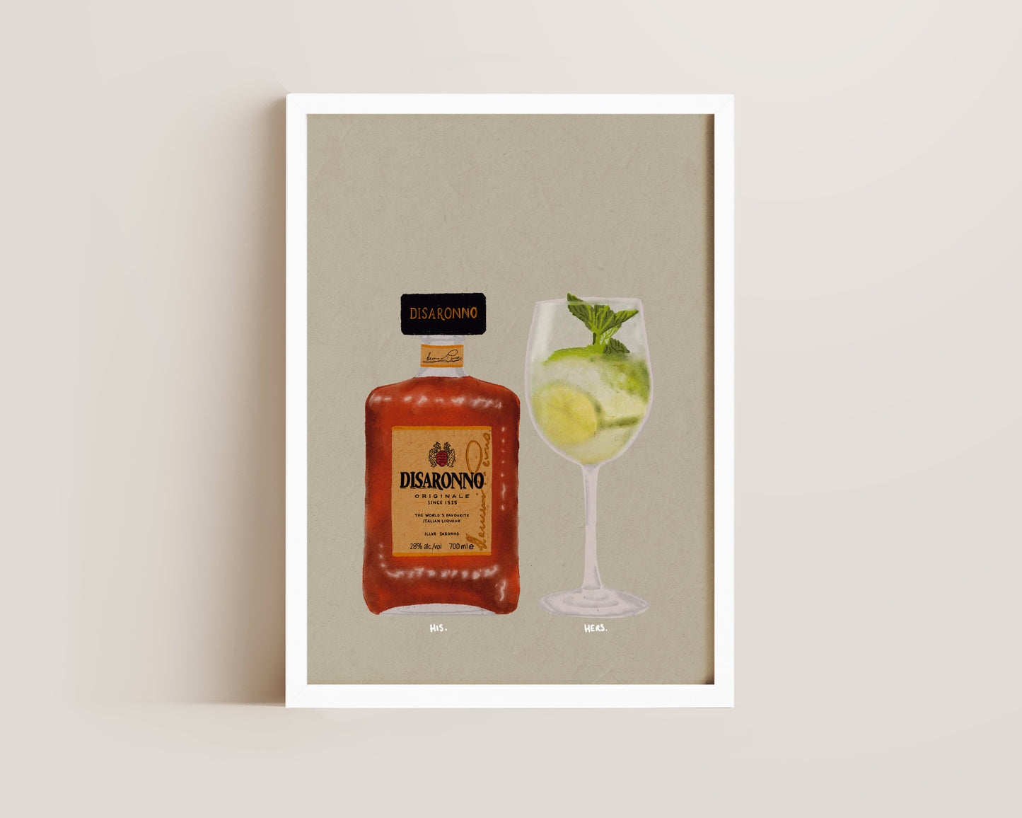 Disaronno & Hugo Spritz Print