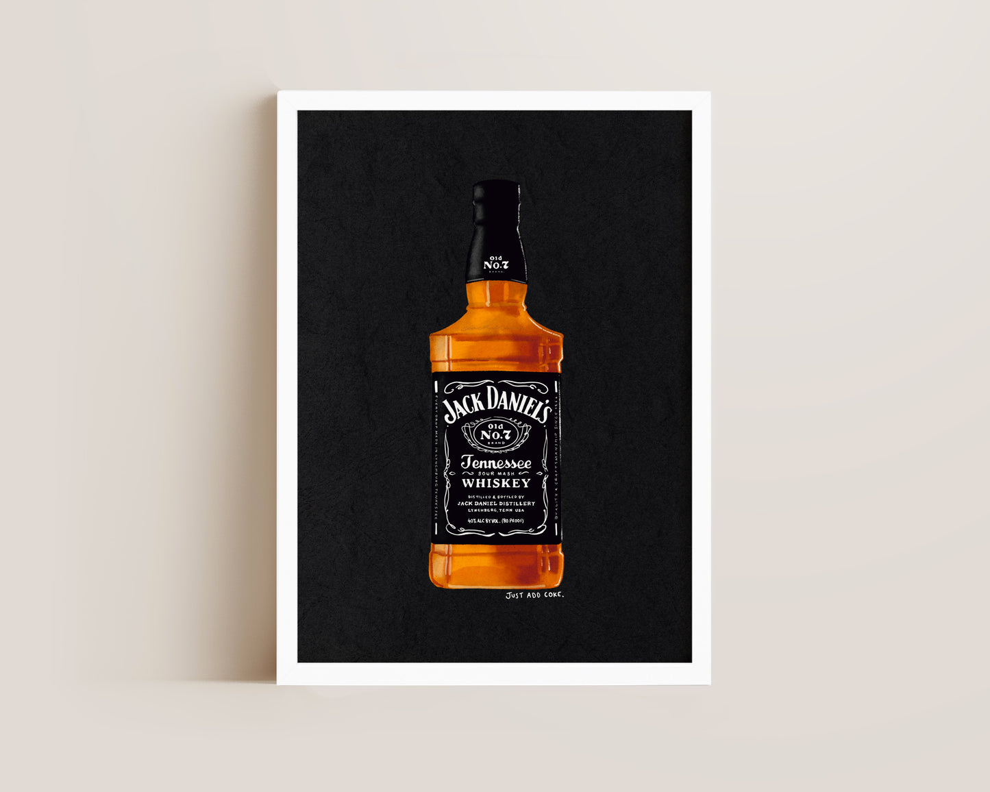 JD Just Add Coke Print