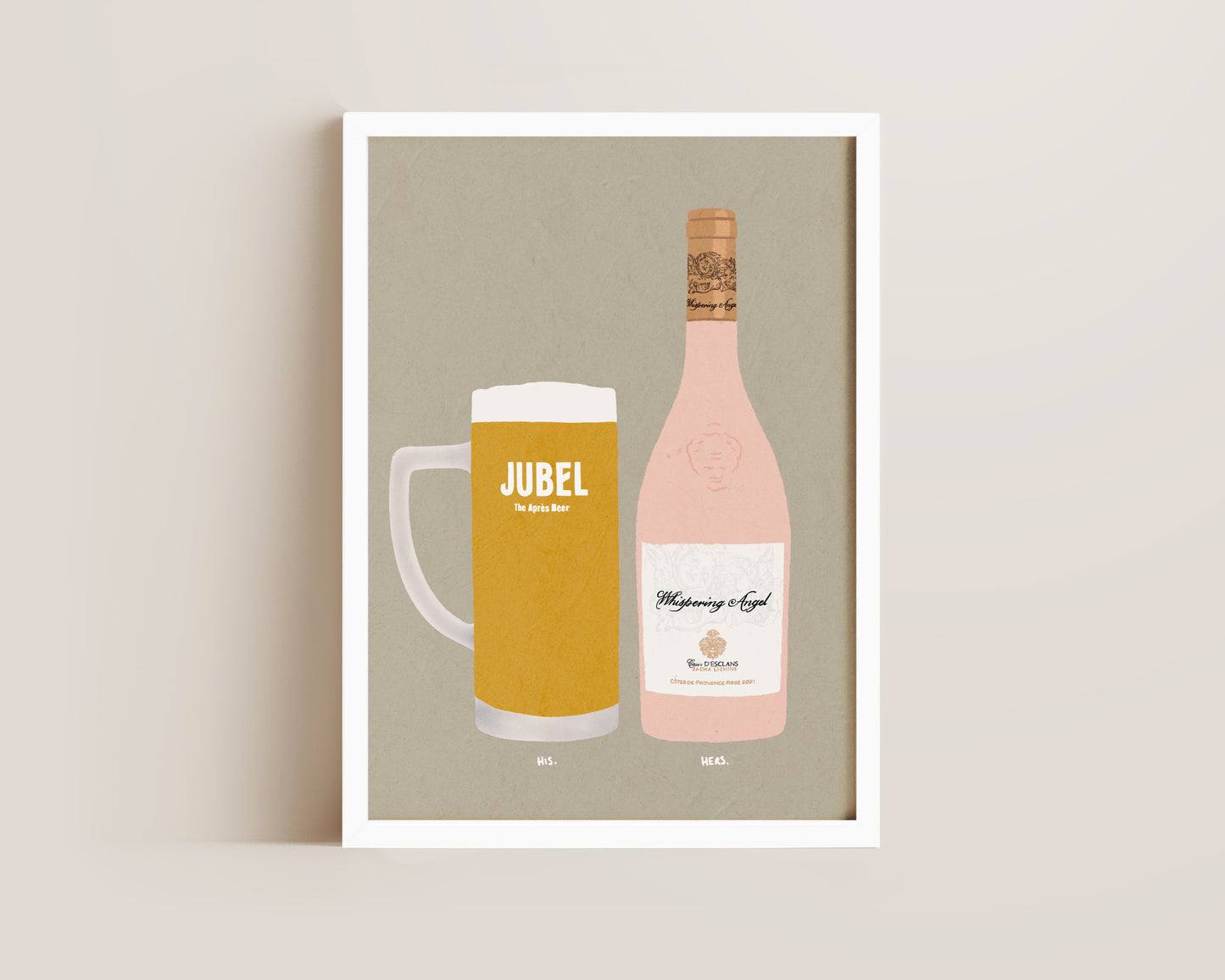 Jubel & Whispering Angel Print
