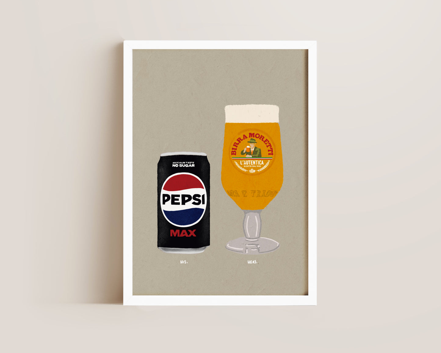 Pepsi Max & Moretti Print