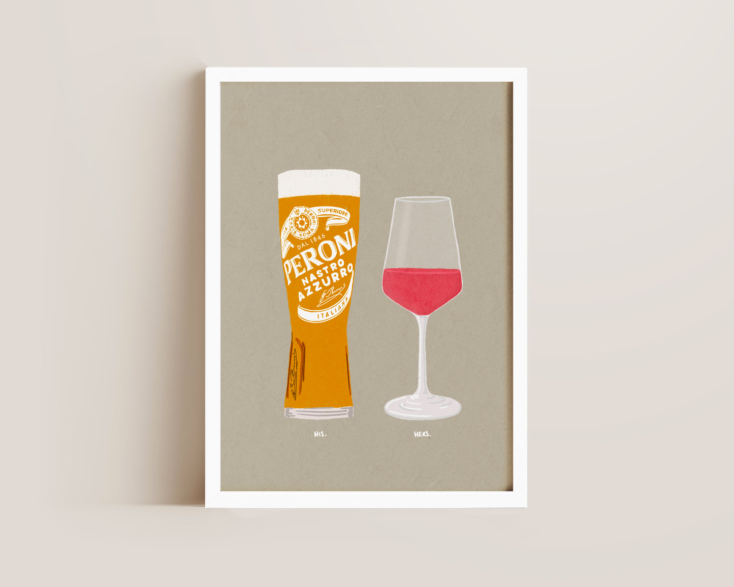 Peroni & Rose Print