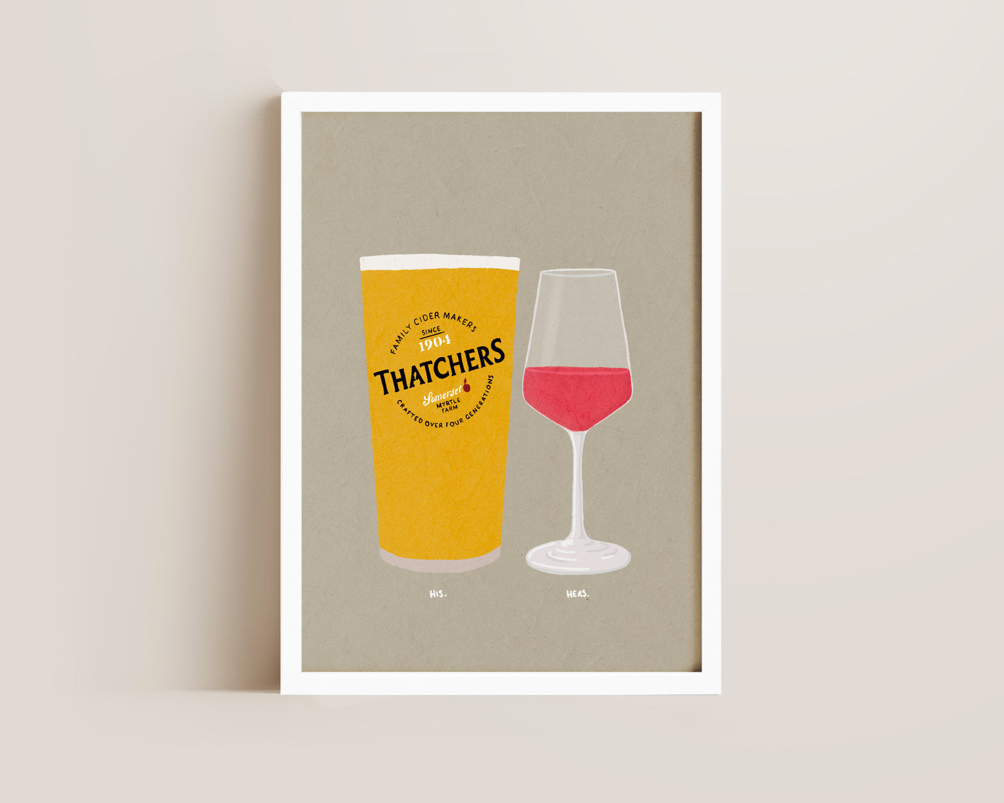 Thatchers & Rose Print