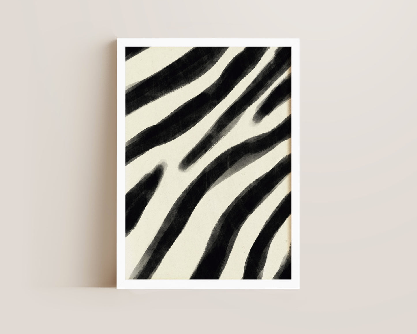 Zebra Pattern Print