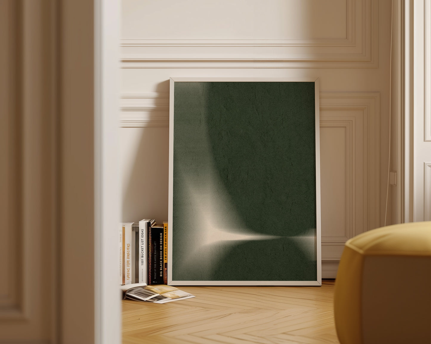 Green Blur Print