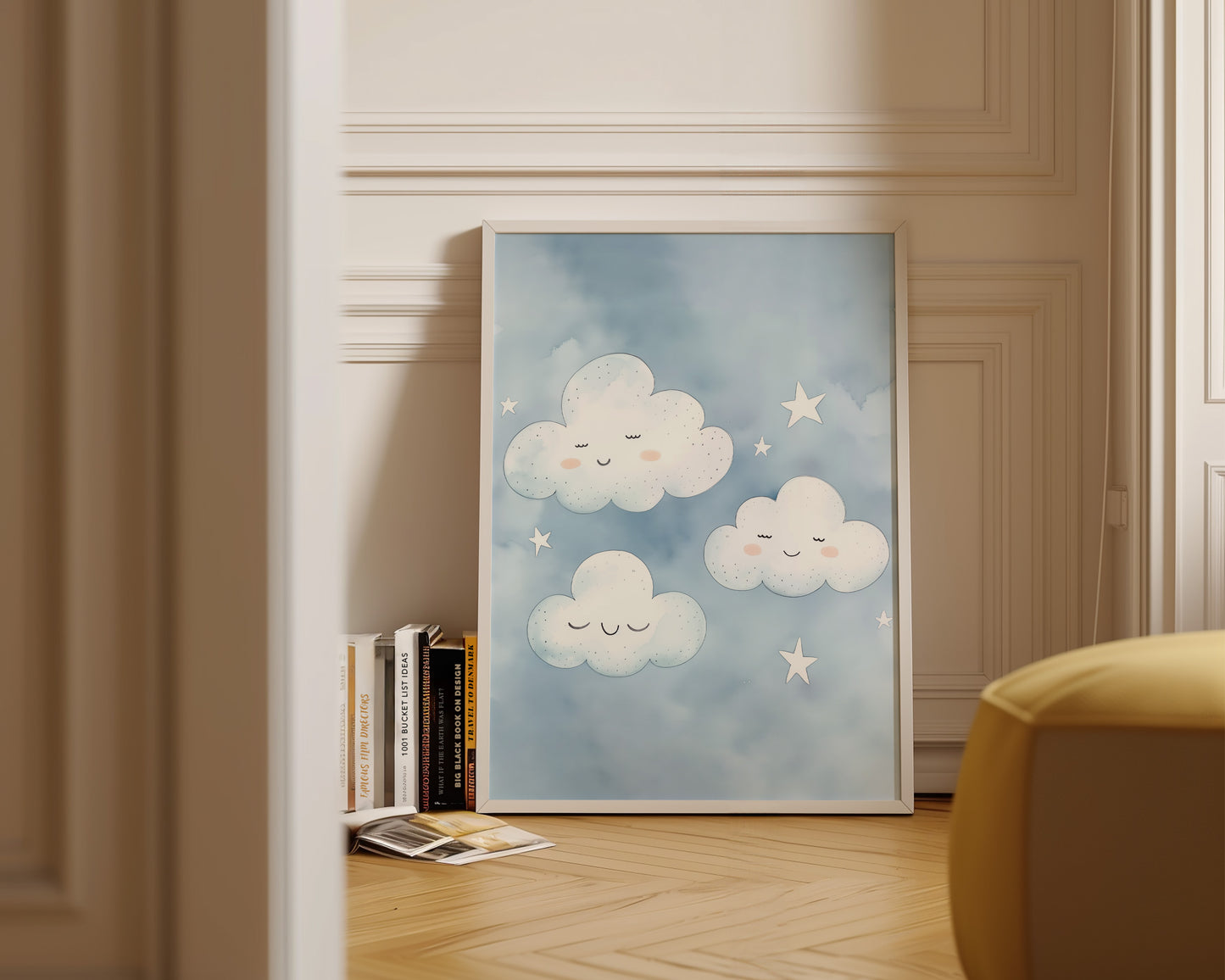 Blue Clouds Print