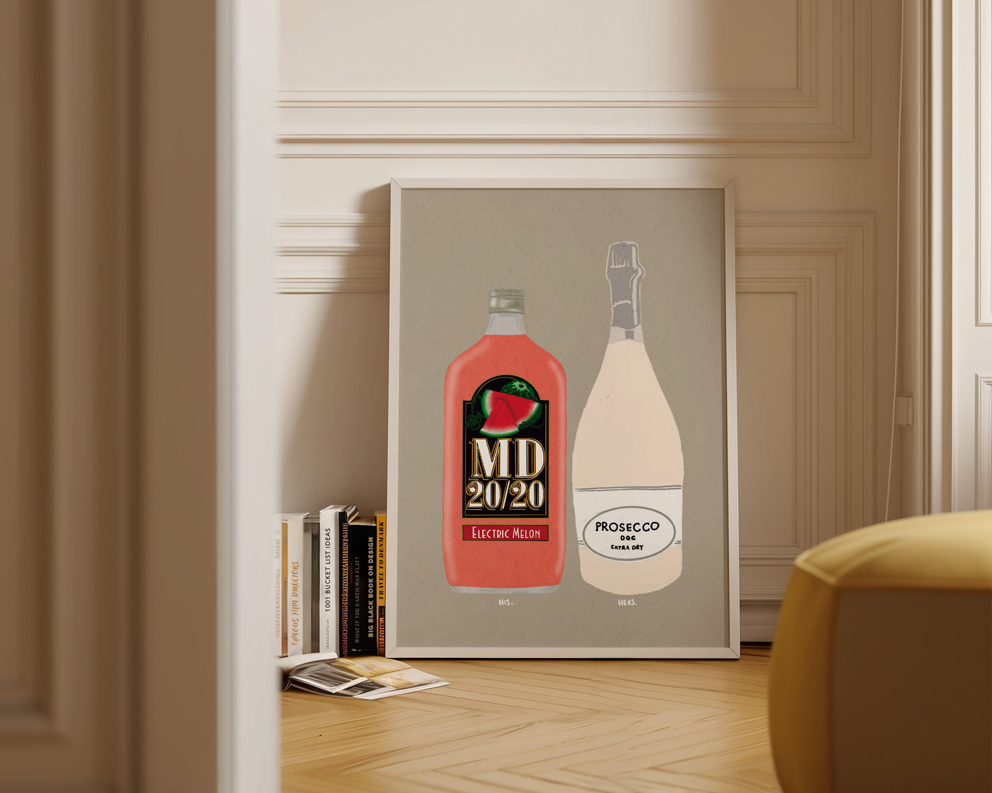 Electric Melon MD & Prosecco Print