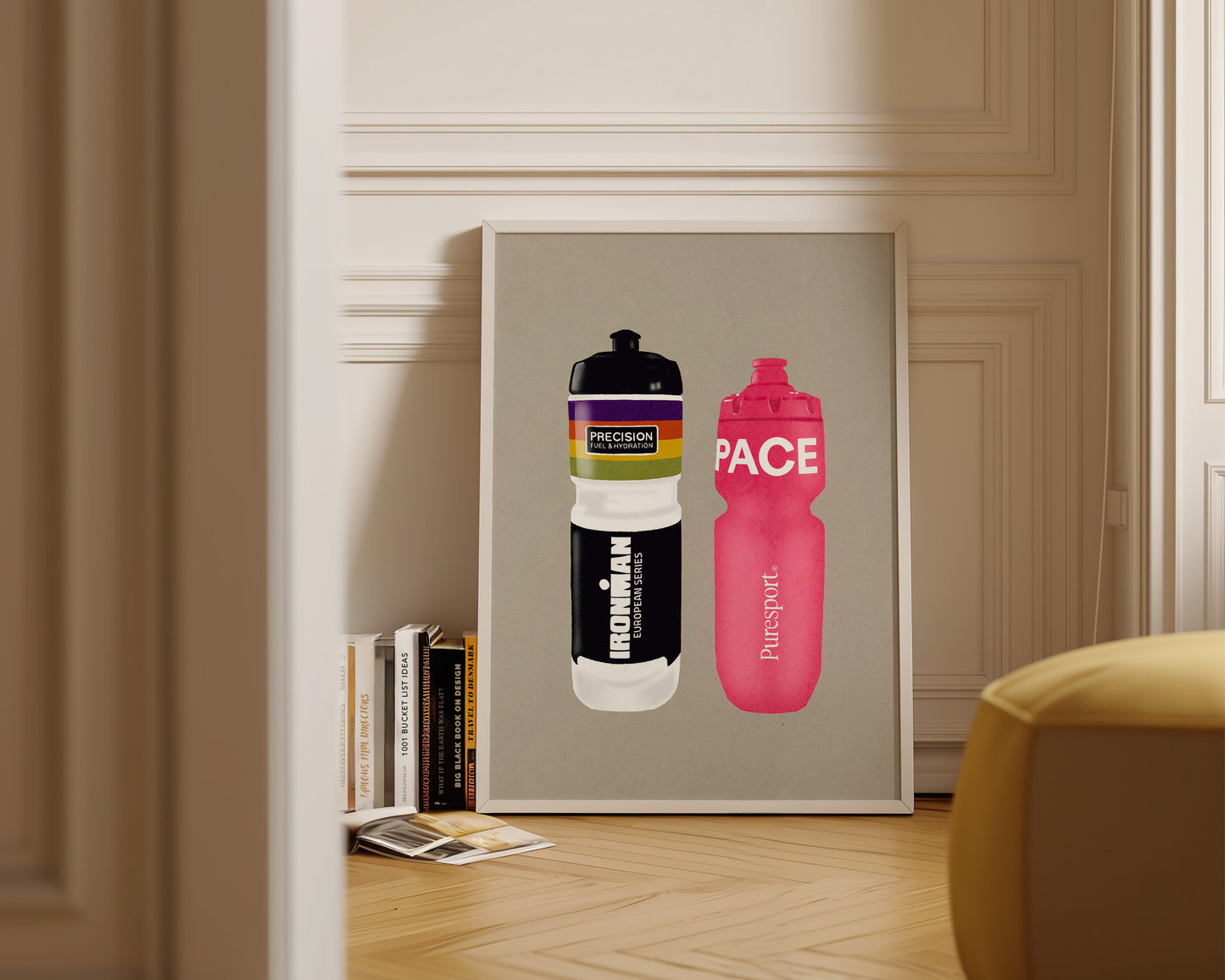 His & Hers Water Bottles Print