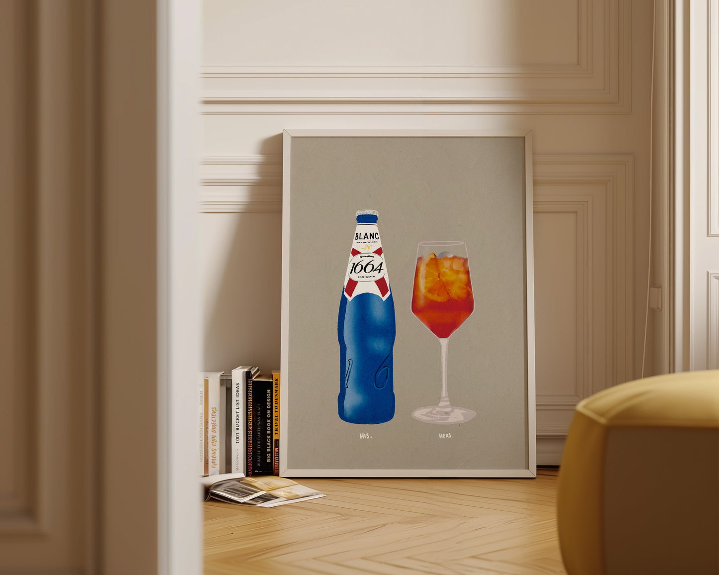 Kronenburg Blanc & Aperol Spritz Print