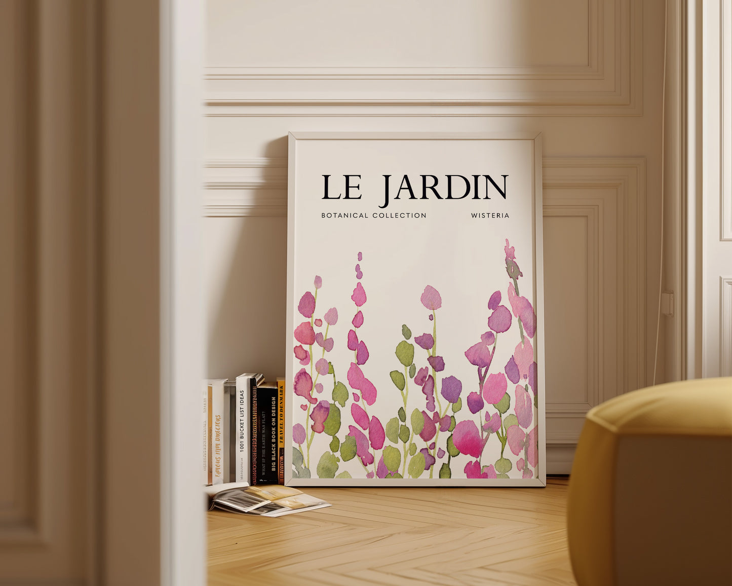 Le Jardin Wisteria Print