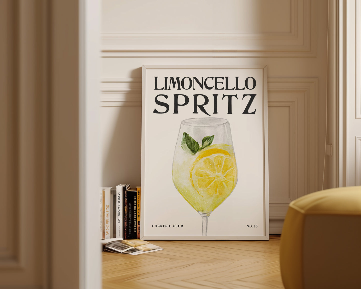 Limoncello Spritz Cocktail Print