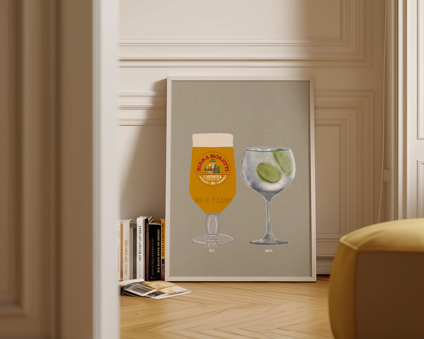 Moretti & Gin & Tonic Print