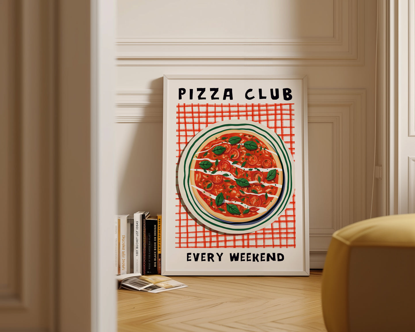 Pizza Club Italy Print