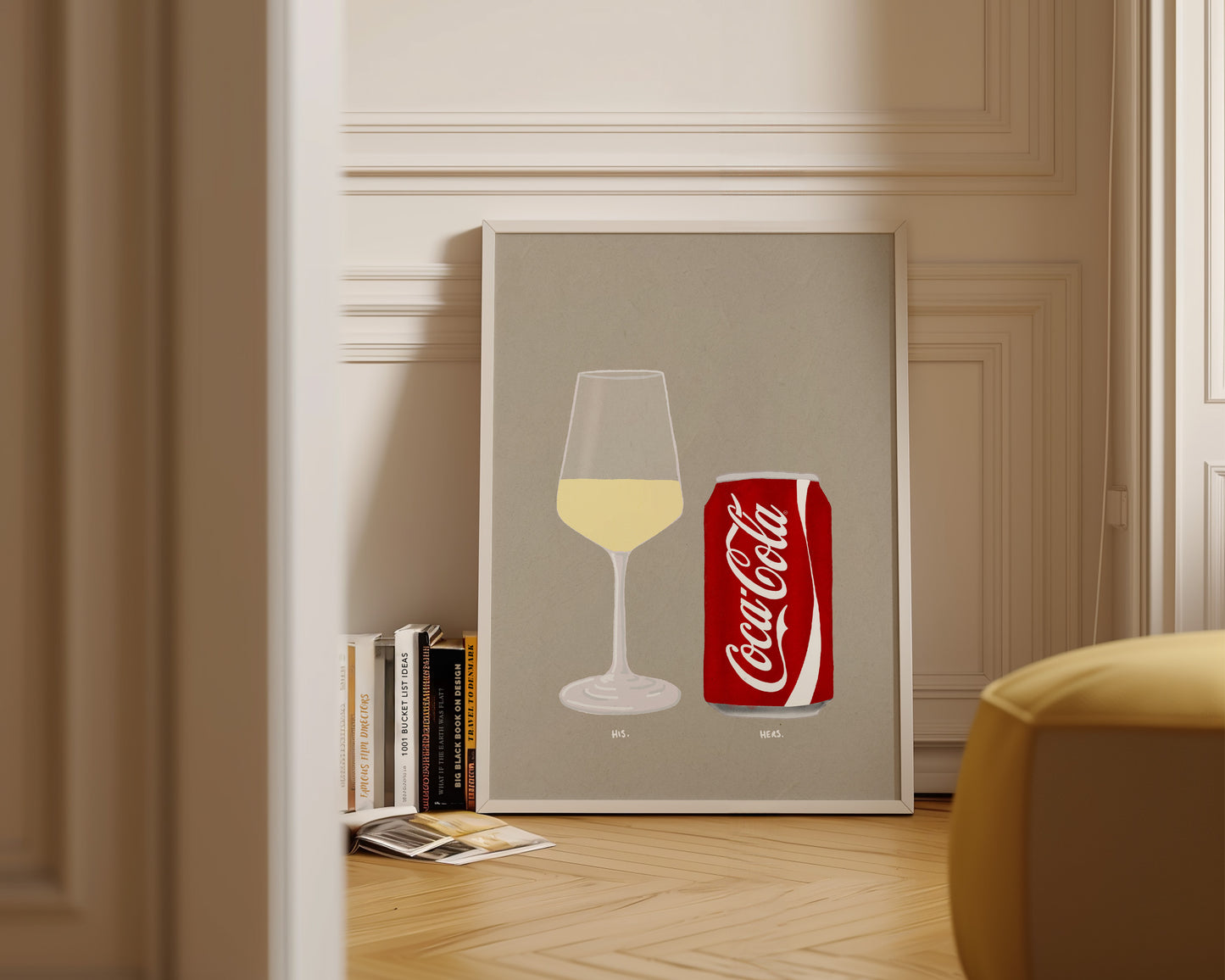 White Wine & Coke Print