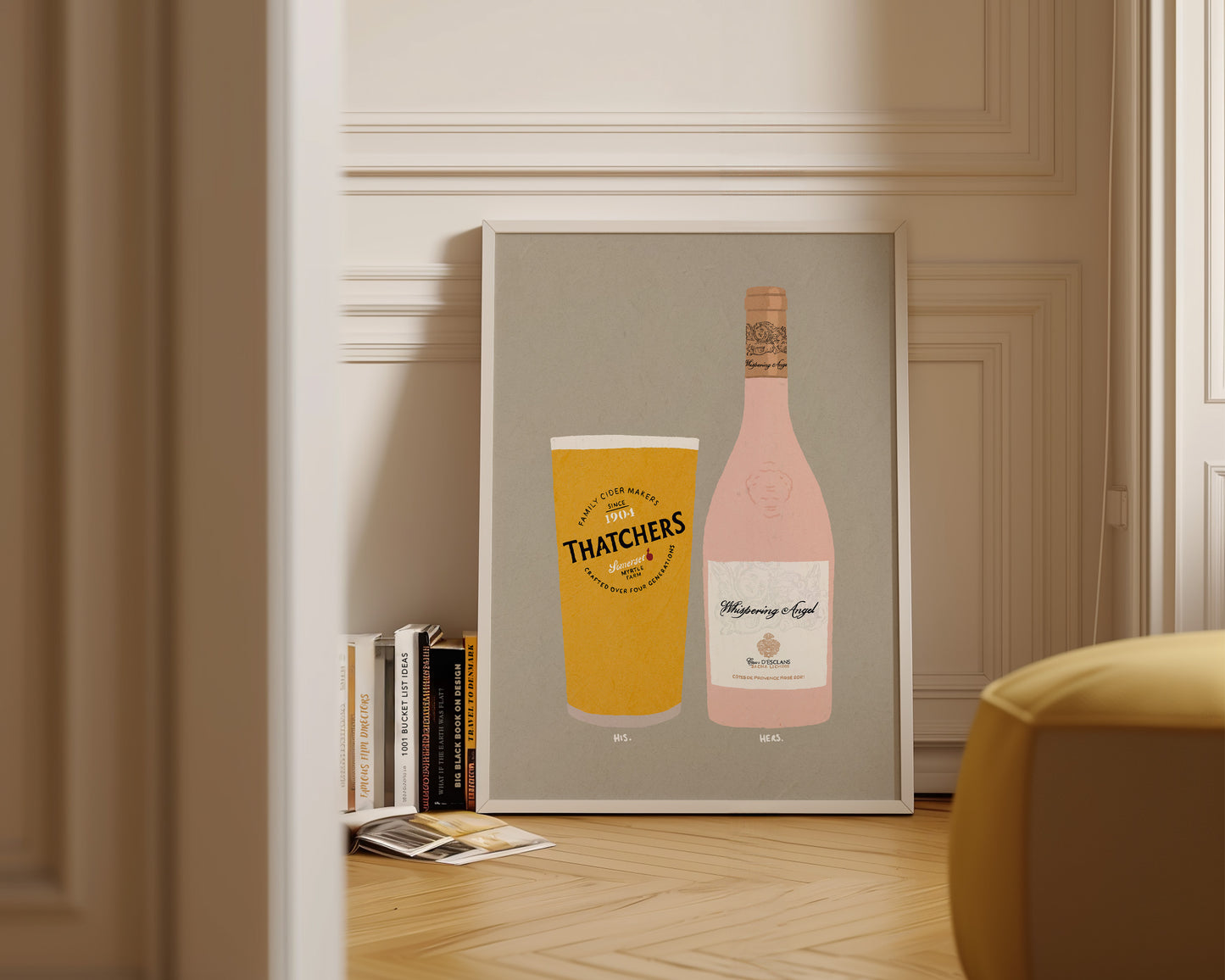 Thatchers & Whispering Angel Print