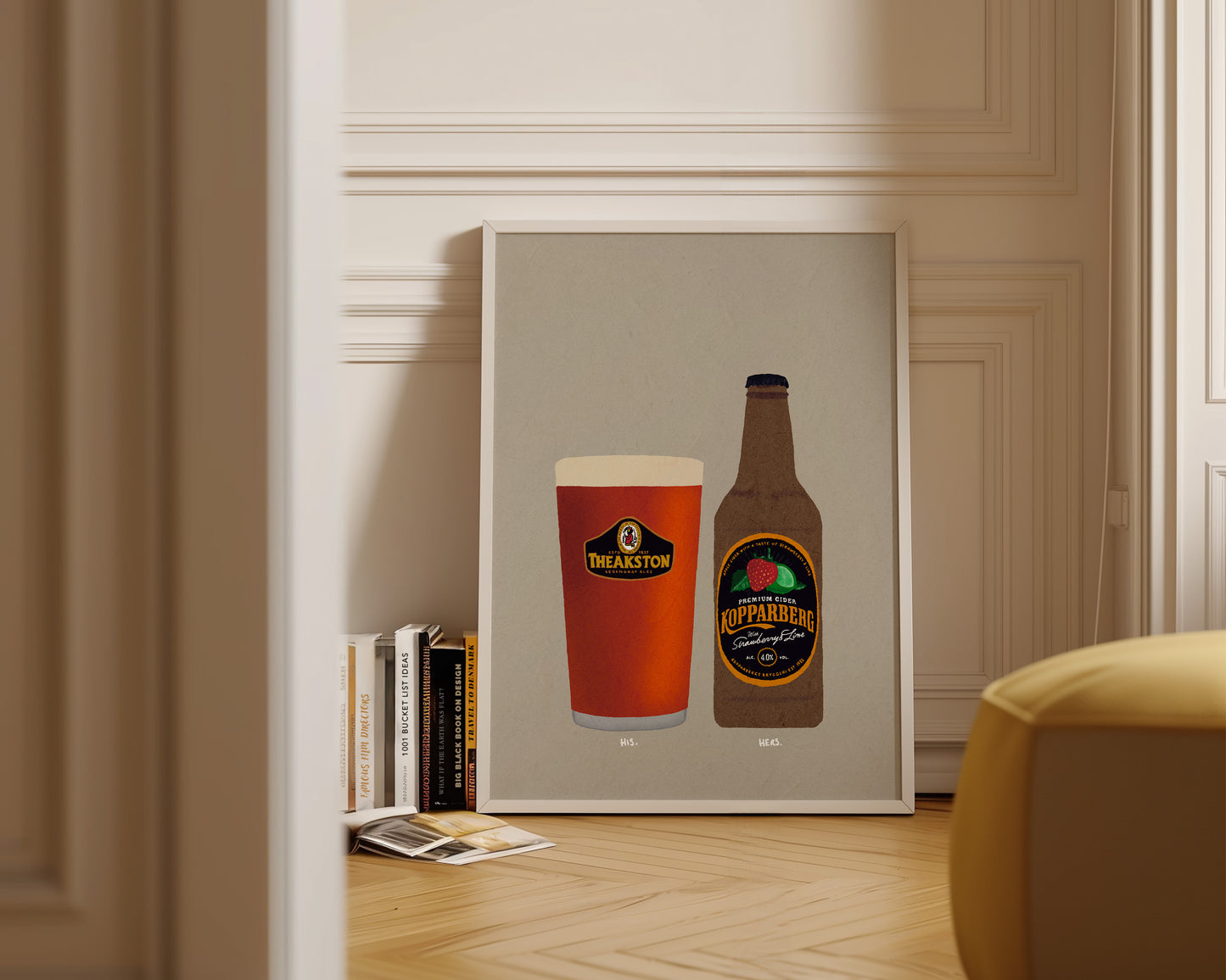 Theakston & Strawberry Lime Kopparberg Print