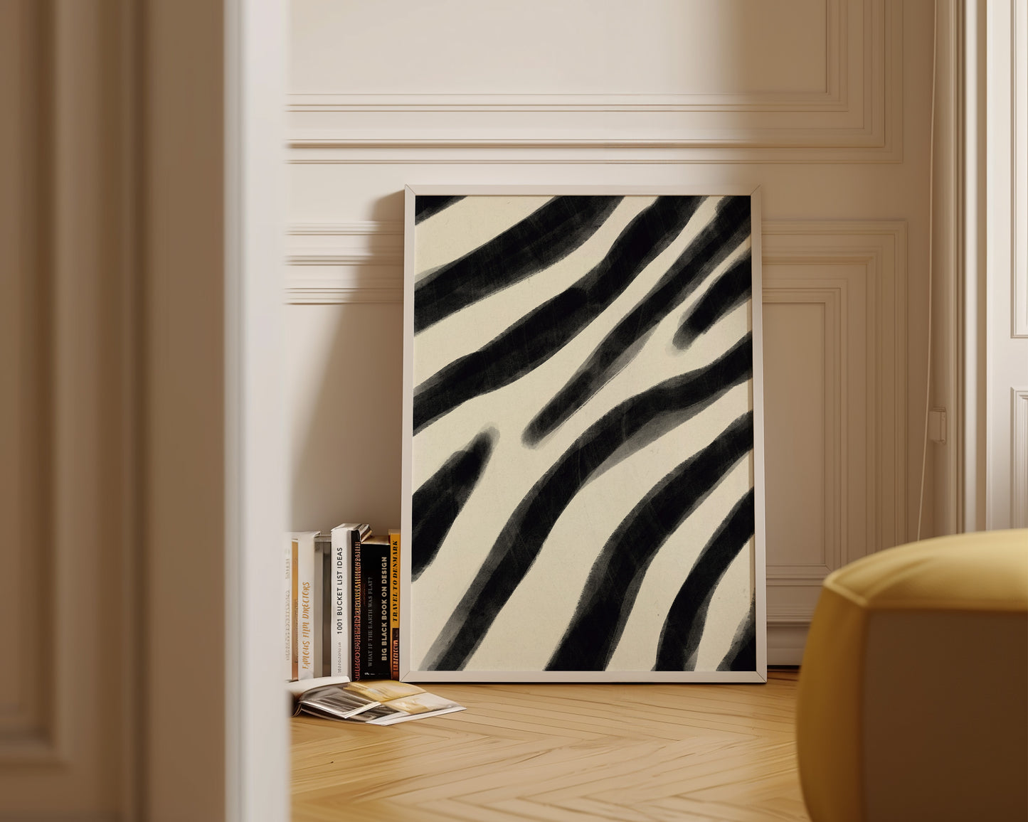 Zebra Pattern Print