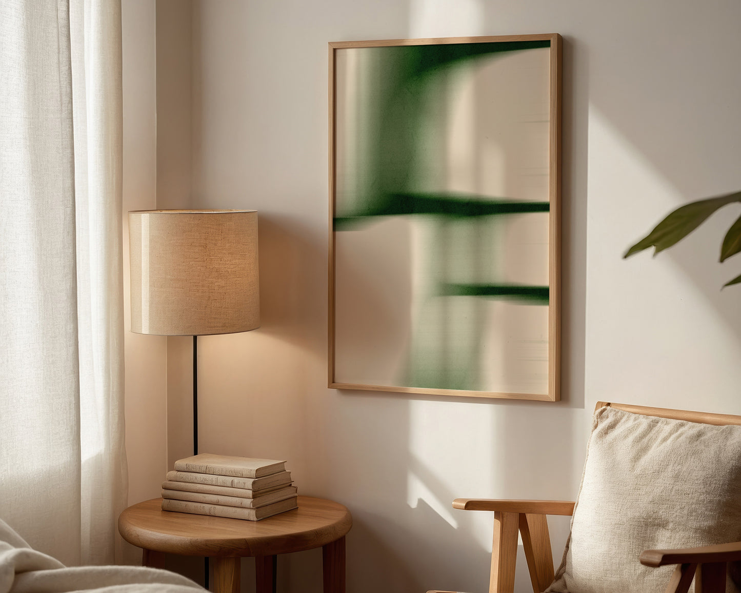 Green Blur No. 2 Print