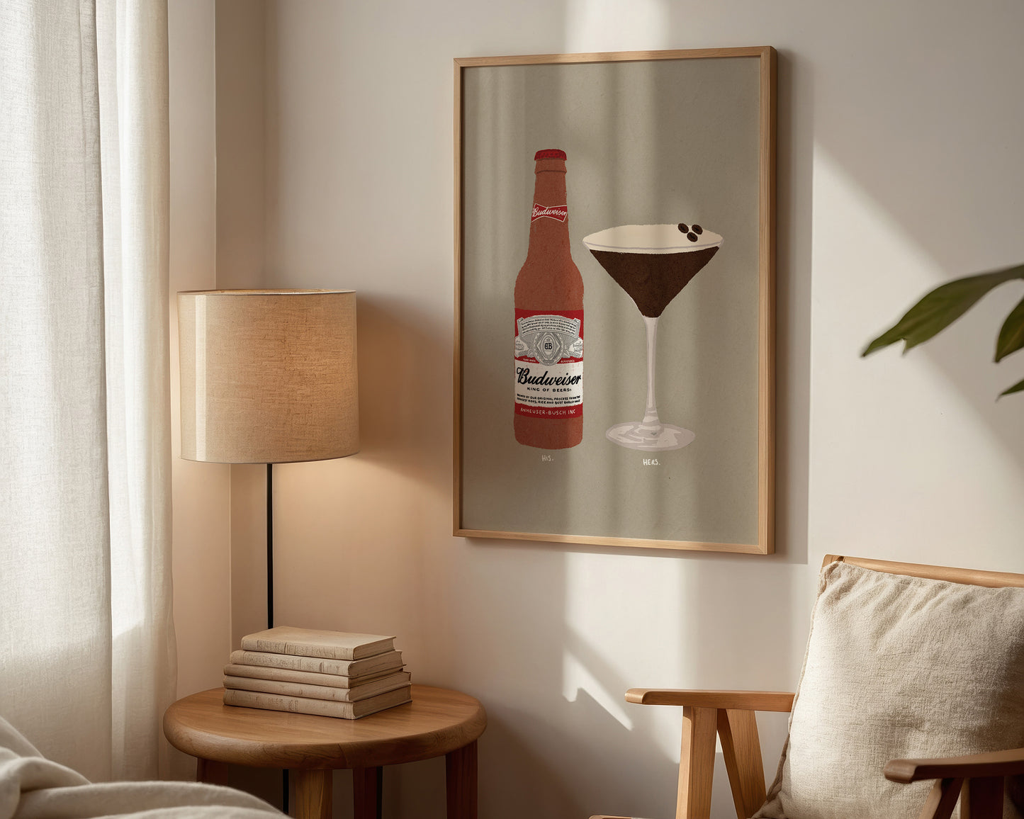 Budweiser & Espresso Martini Print