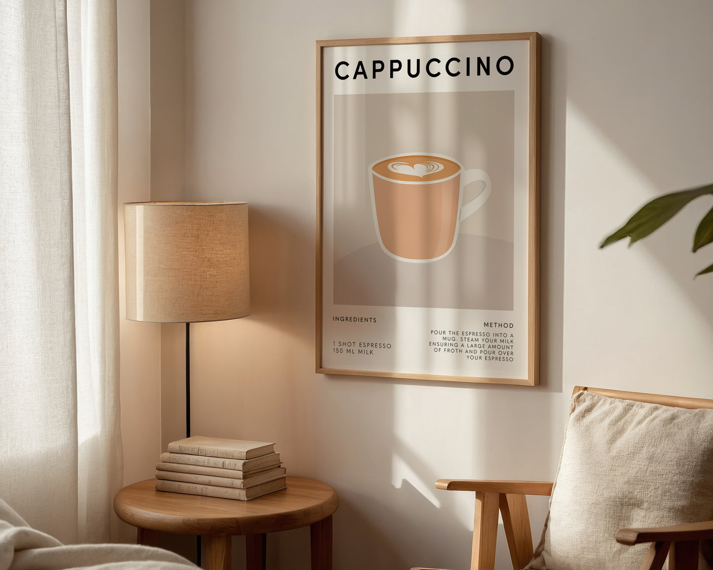 Cappuccino Coffee Recipe Print