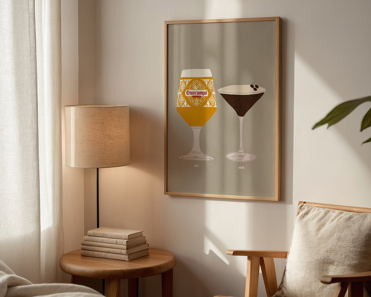 Cruzcampo & Espresso Martini Print