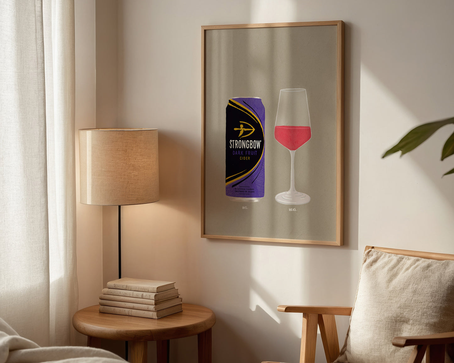 Strongbow Dark Fruits & Rose Print