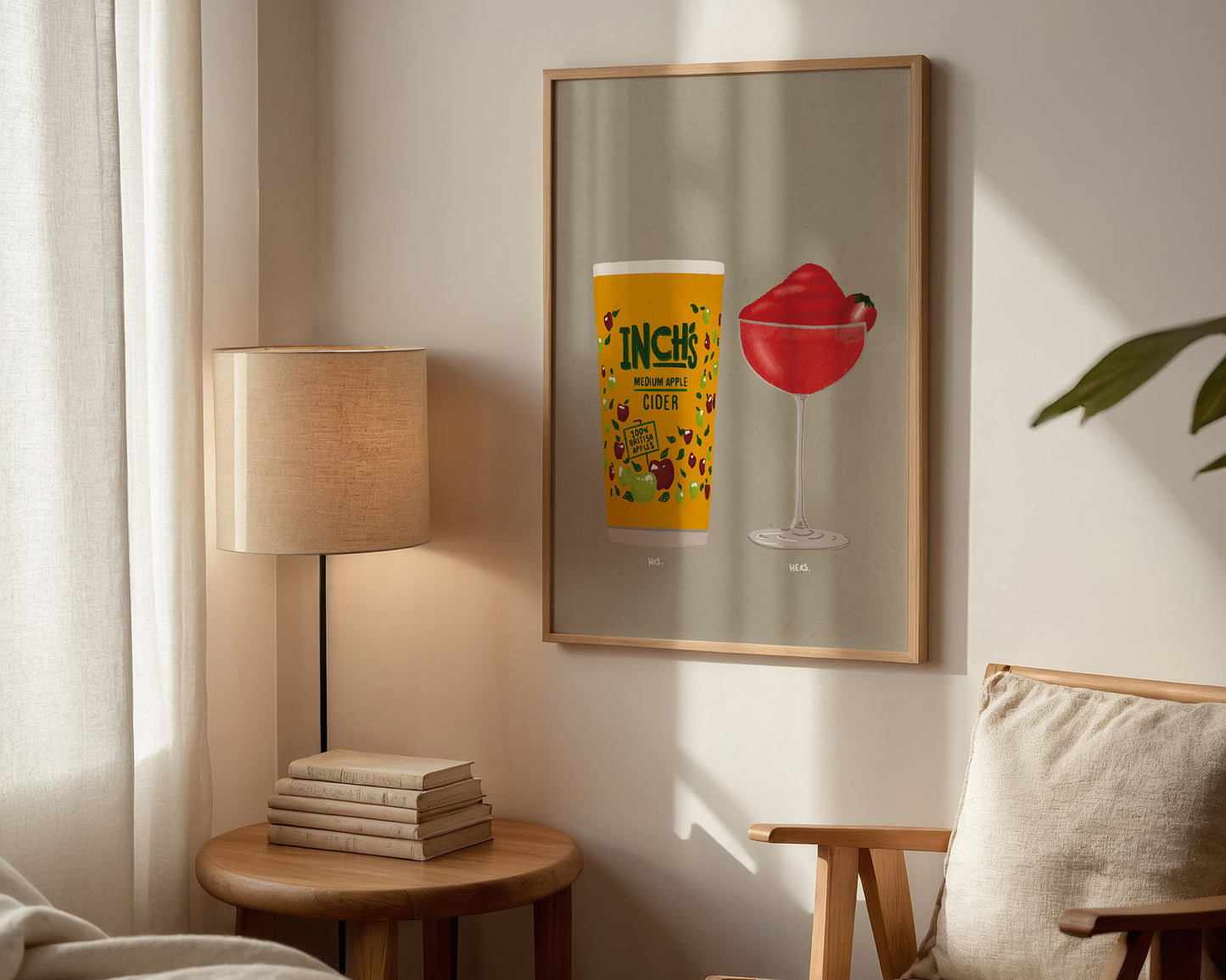 Inch's & Frozen Strawberry Daiquiri Print