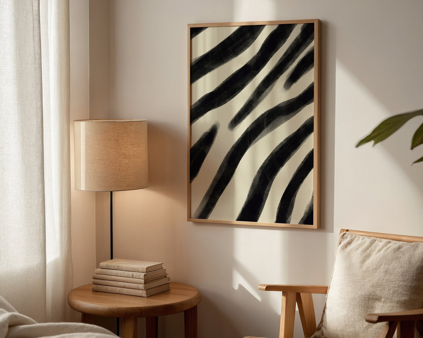 Zebra Pattern Print
