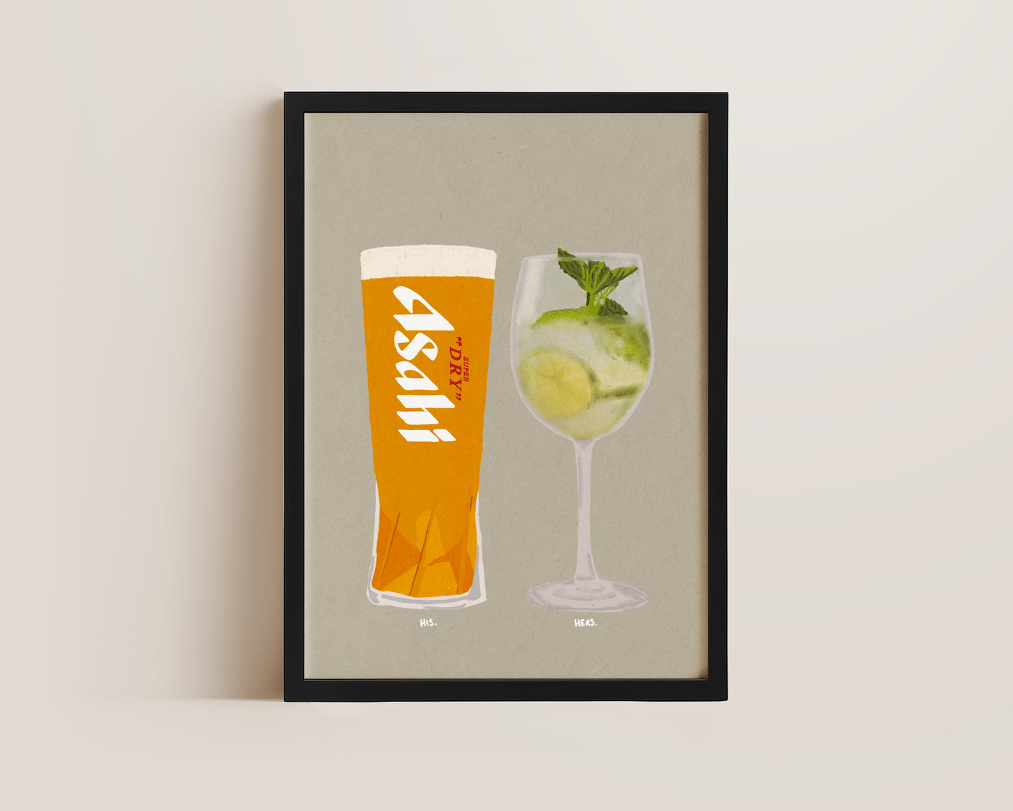Asahi & Hugo Spritz Print