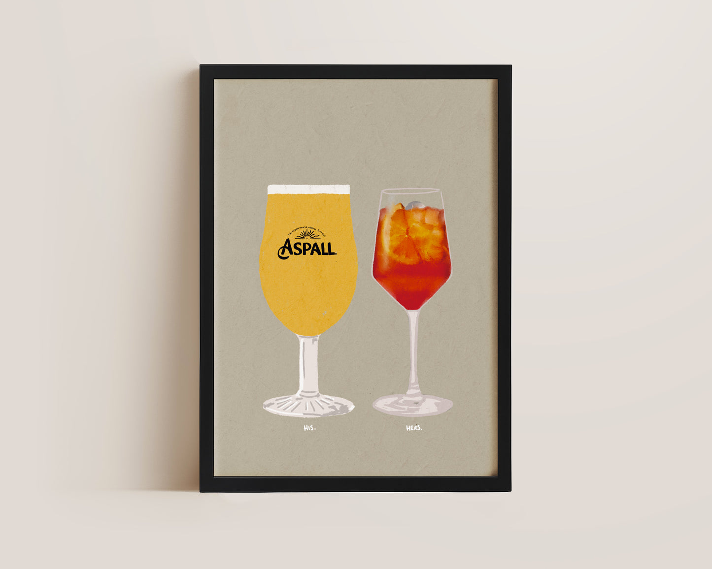 Aspall & Aperol Spritz Print