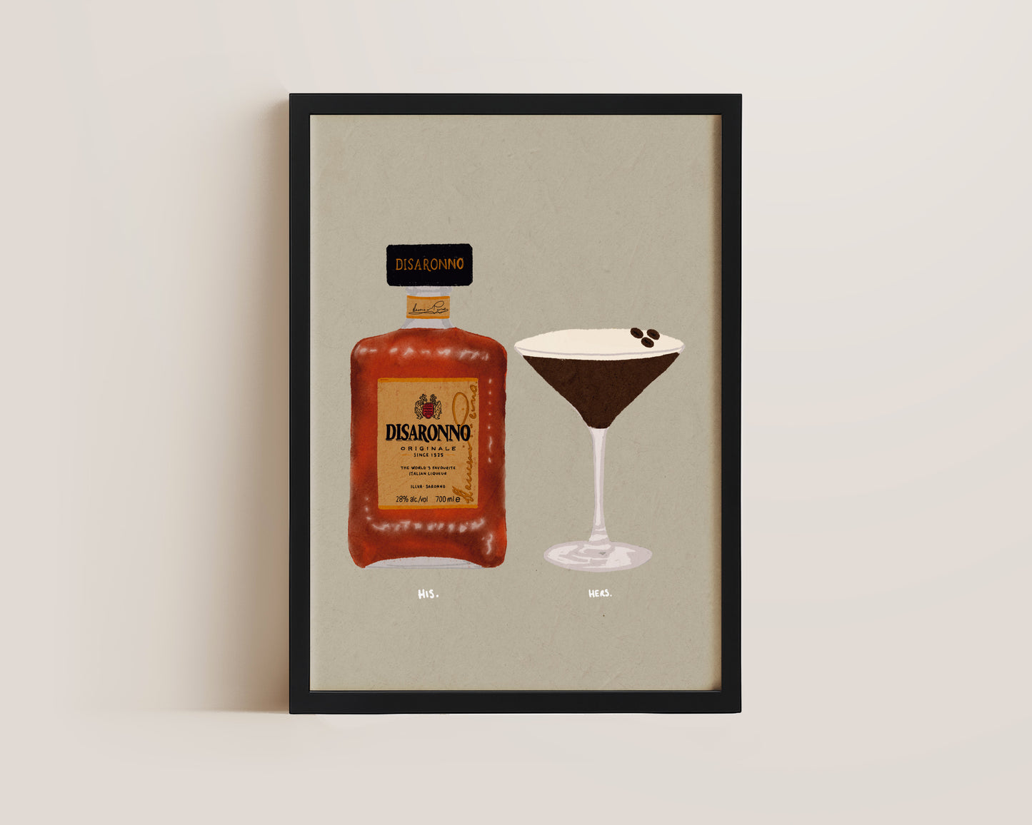Disaronno & Espresso Martini Print