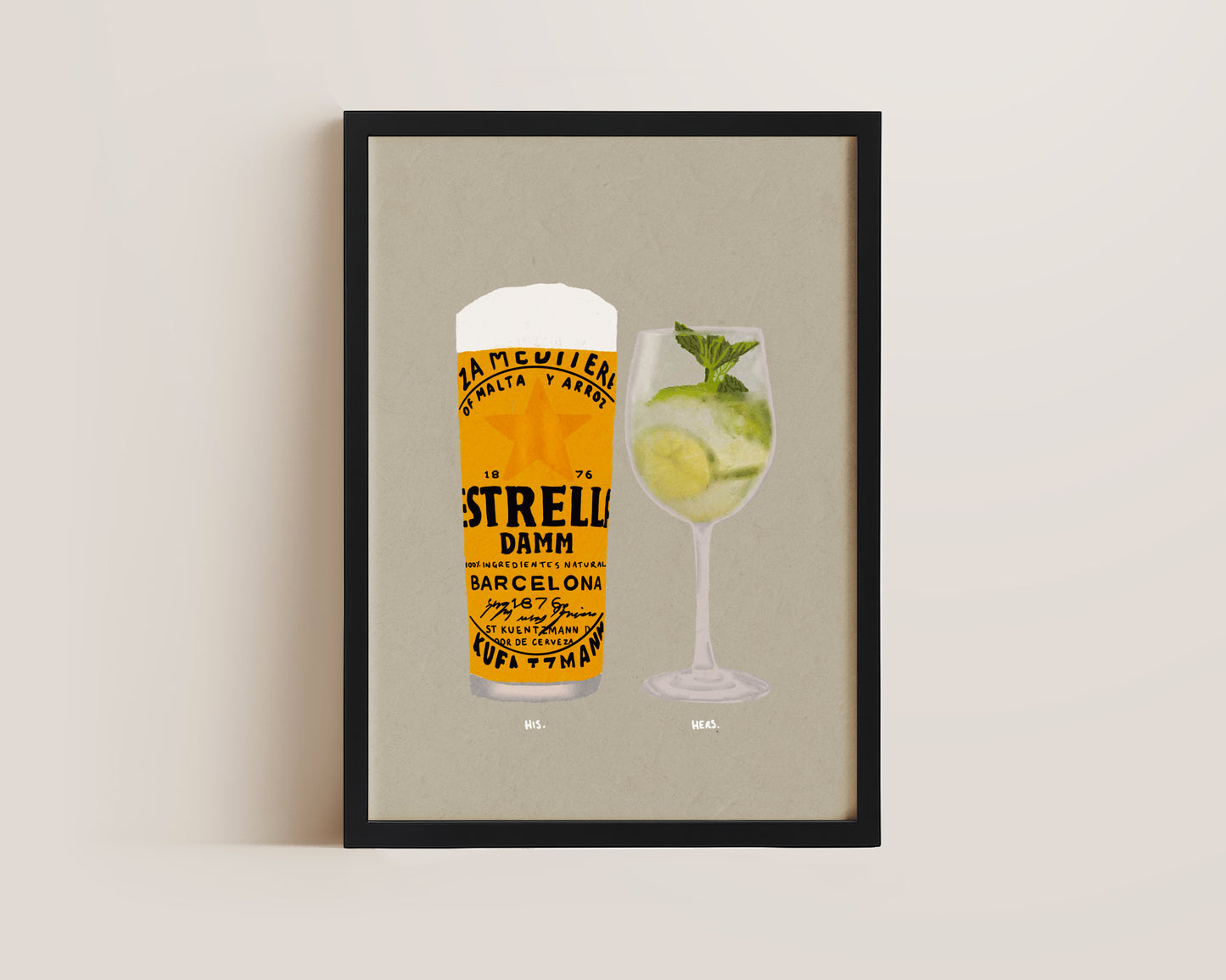 Estrella & Hugo Spritz Print