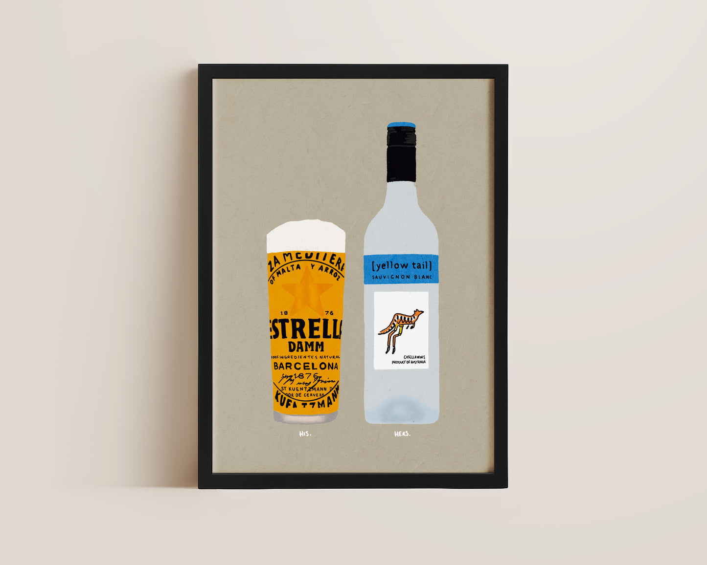 Estrella & Yellowtail Print