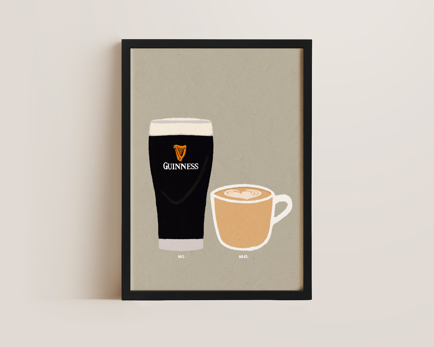 Guinness & Coffee Print