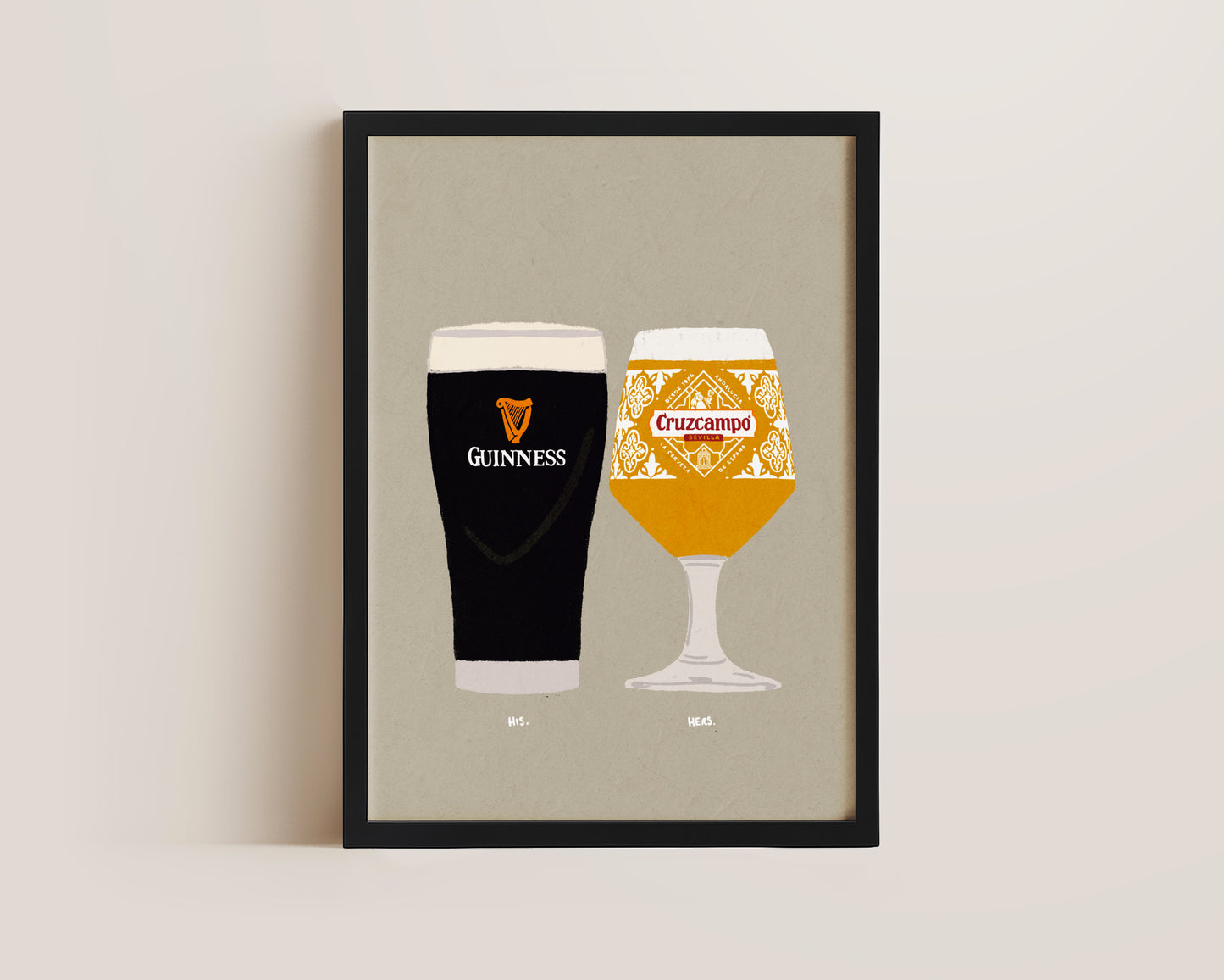 Guinness & Cruzcampo Print
