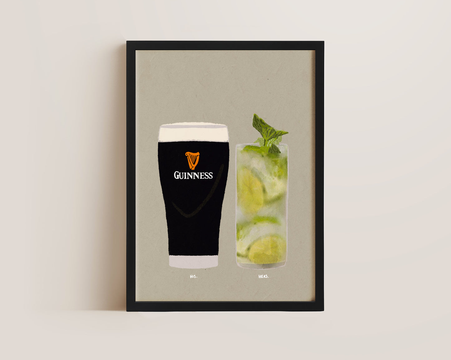 Guinness & Mojito Print