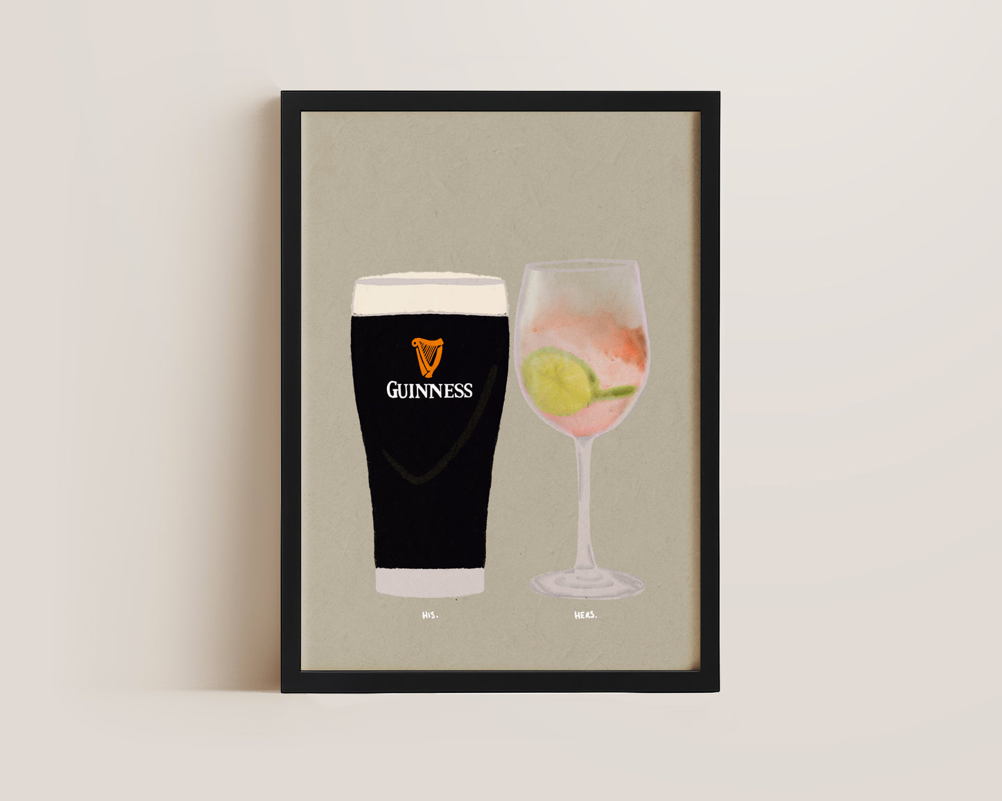 Guinness & Sarti Spritz Print