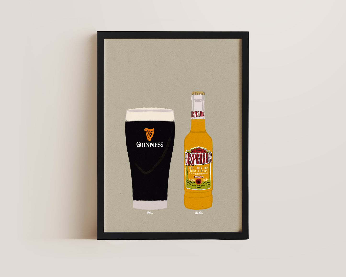 Guinness & Desperados Print