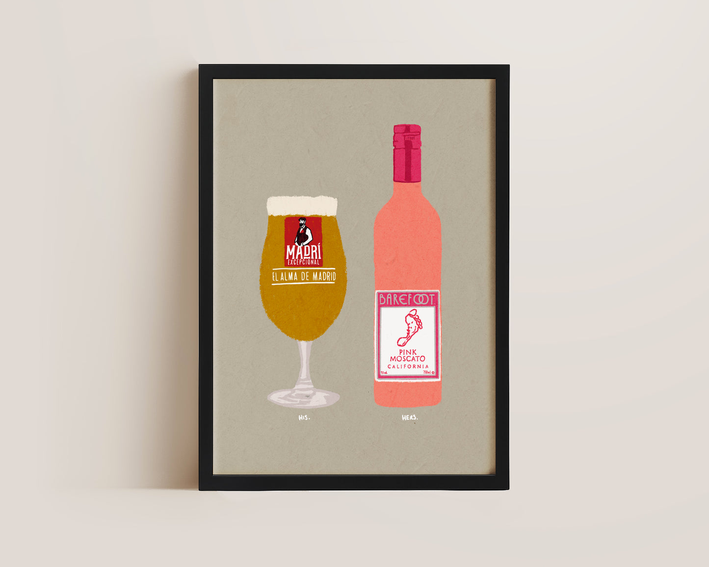 Madri & Pink Moscato Print