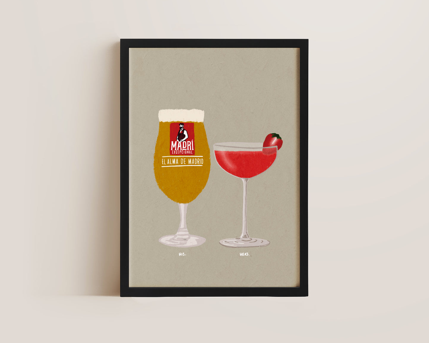 Madri & Strawberry Daiquiri Print